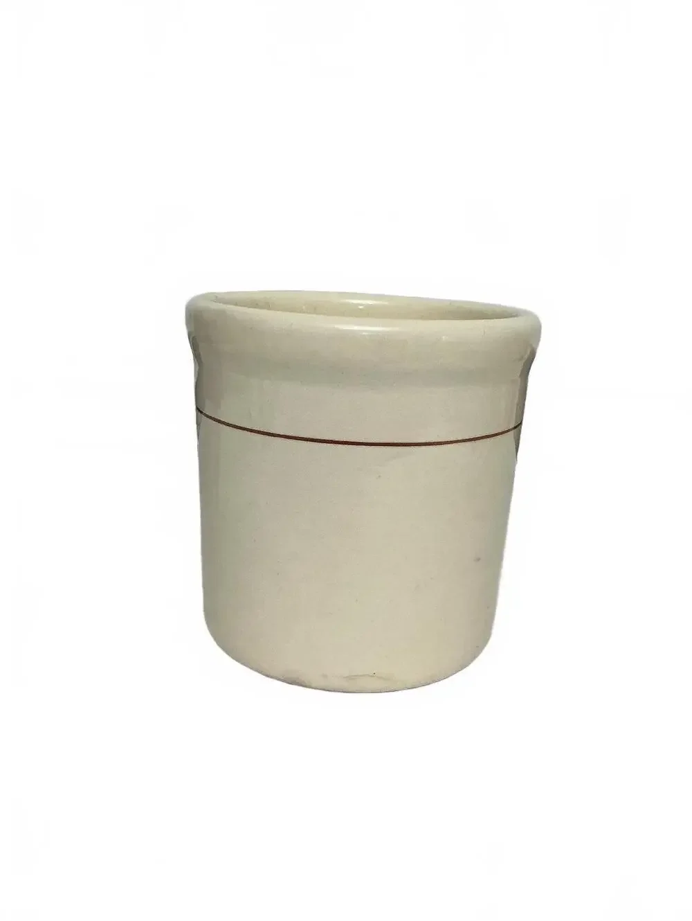 Vintage 1970s Ceramic Kitchen Crock 'This is an Equal Opportunity Kitchen'